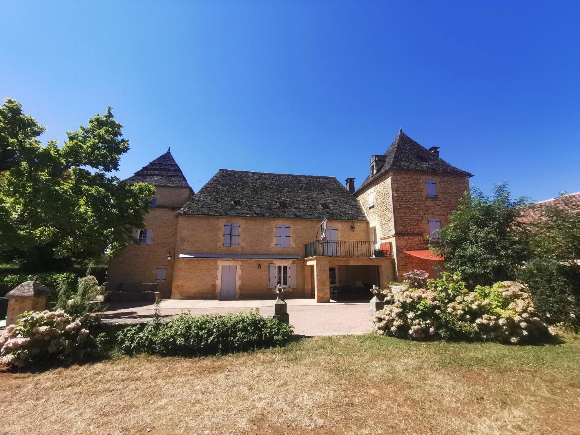 Domaine Jolidetour Climatise, Piscine Et Tennis Prives Hotell Saint-Crépin-et-Carlucet Exteriör bild