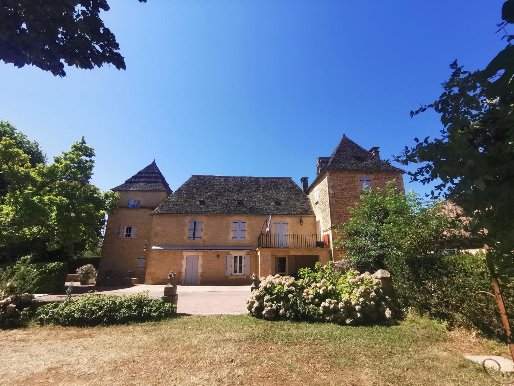 Domaine Jolidetour Climatise, Piscine Et Tennis Prives Hotell Saint-Crépin-et-Carlucet Exteriör bild