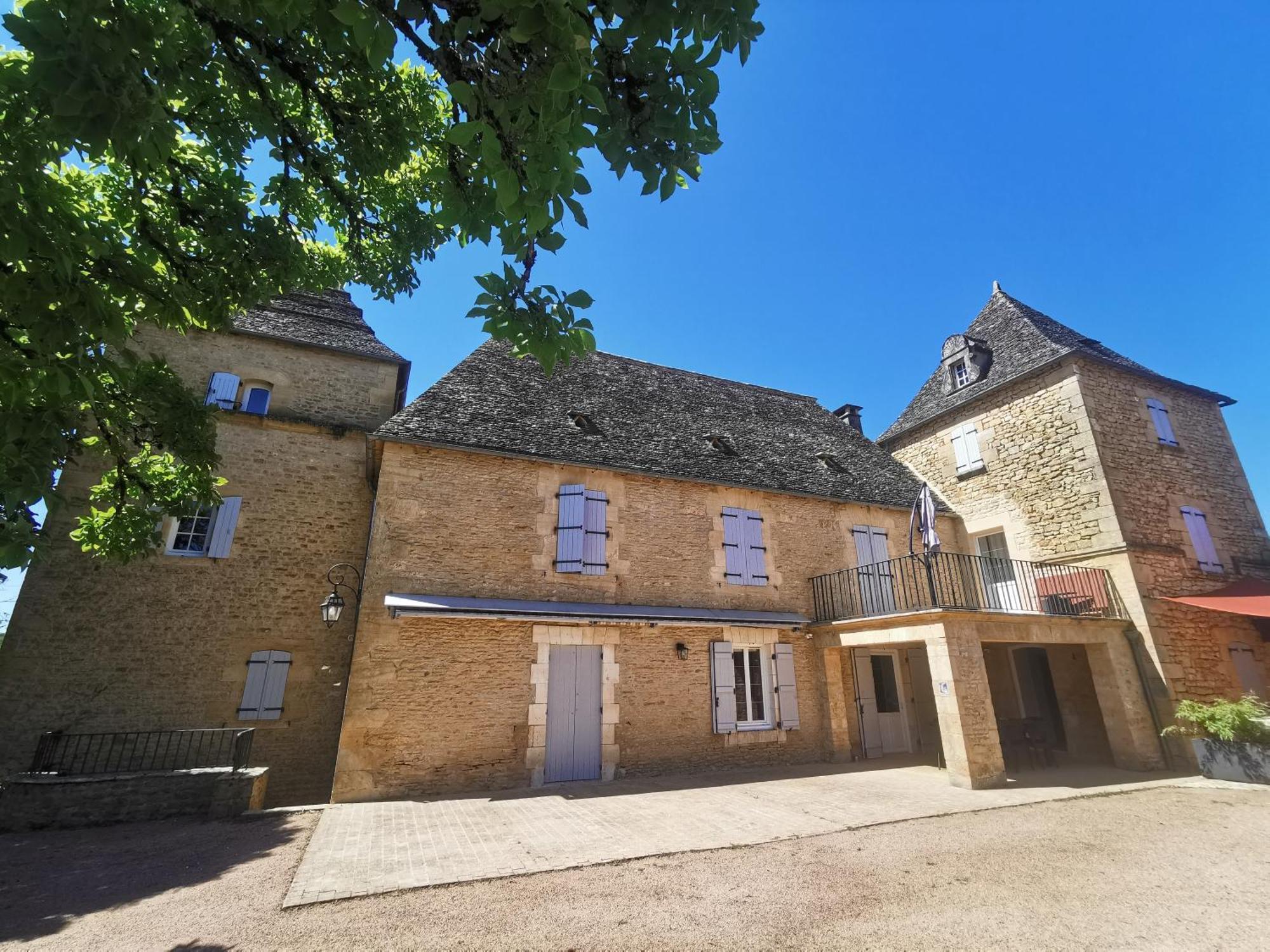 Domaine Jolidetour Climatise, Piscine Et Tennis Prives Hotell Saint-Crépin-et-Carlucet Exteriör bild